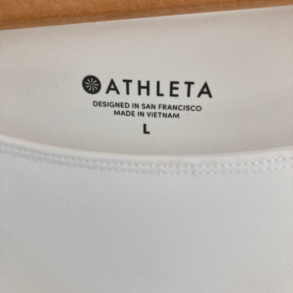 Athleta Sunlover Hilo UPF Dress Asymmetric Beach Stretchy Size L - Picture 5 of 13